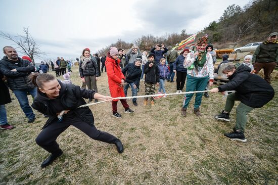 Russia Regions Maslenitsa Celebration