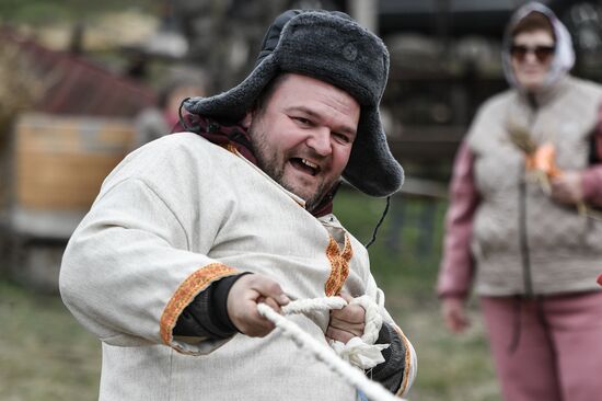 Russia Regions Maslenitsa Celebration