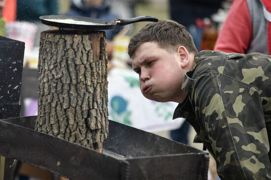 Russia Regions Maslenitsa Celebration