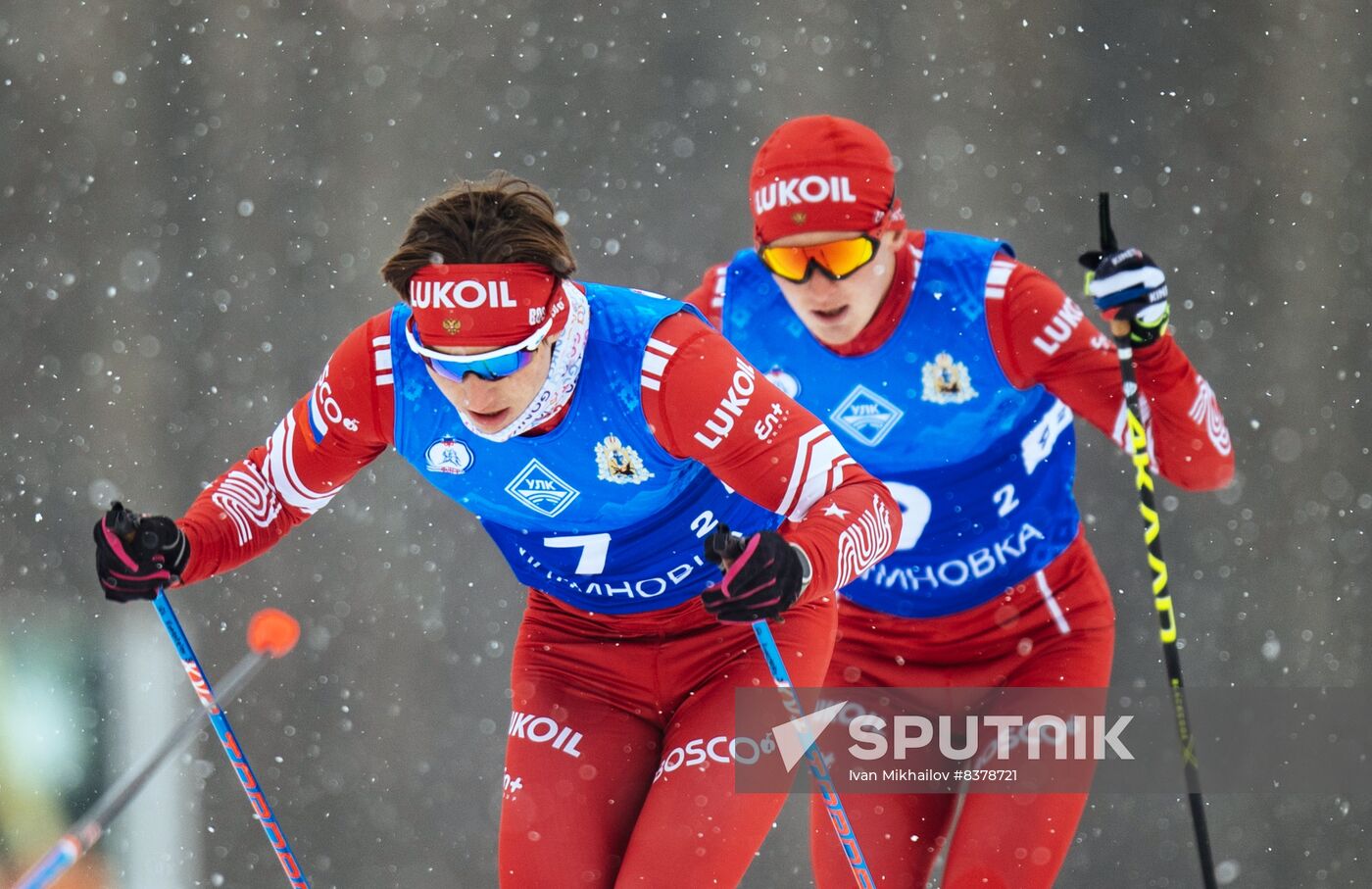 Russia Cross-Country Skiing Competition Men