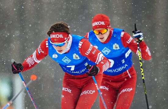 Russia Cross-Country Skiing Competition Men