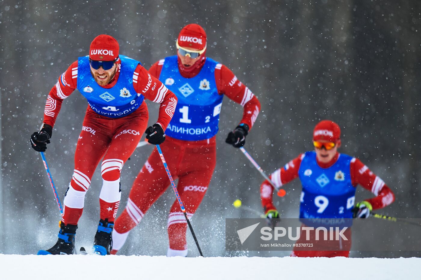 Russia Cross-Country Skiing Competition Men