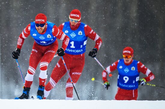 Russia Cross-Country Skiing Competition Men