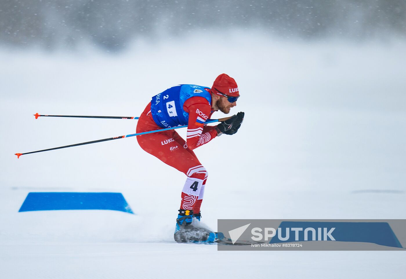 Russia Cross-Country Skiing Competition Men