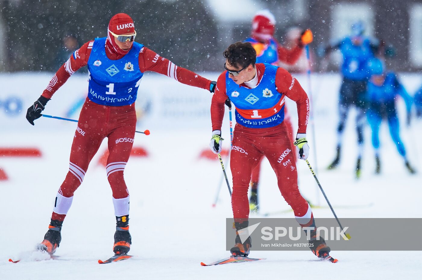 Russia Cross-Country Skiing Competition Men