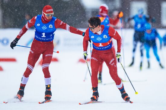 Russia Cross-Country Skiing Competition Men