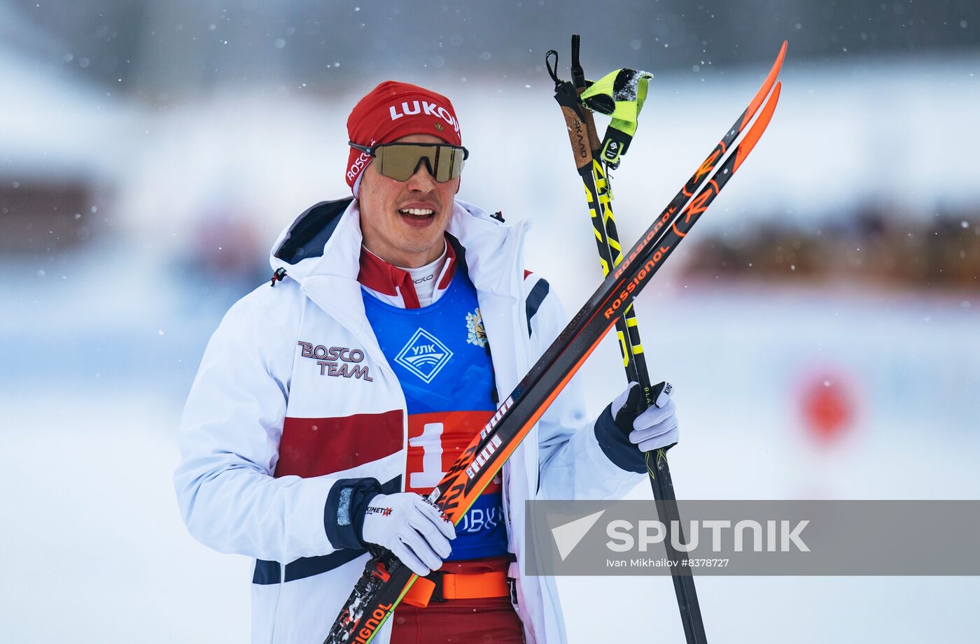 Russia Cross-Country Skiing Competition Men