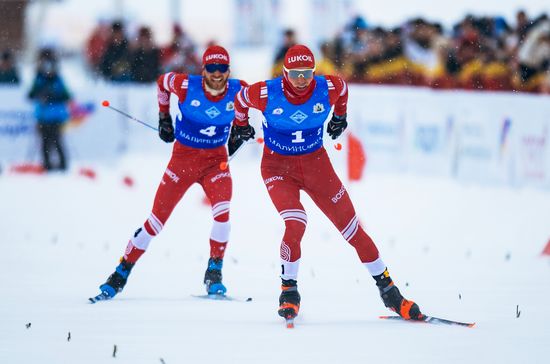 Russia Cross-Country Skiing Competition Men