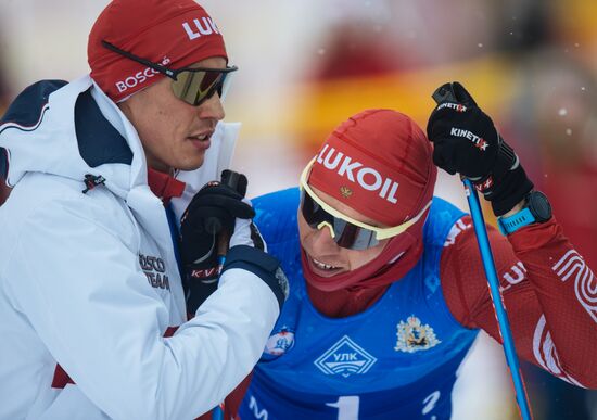 Russia Cross-Country Skiing Competition Men