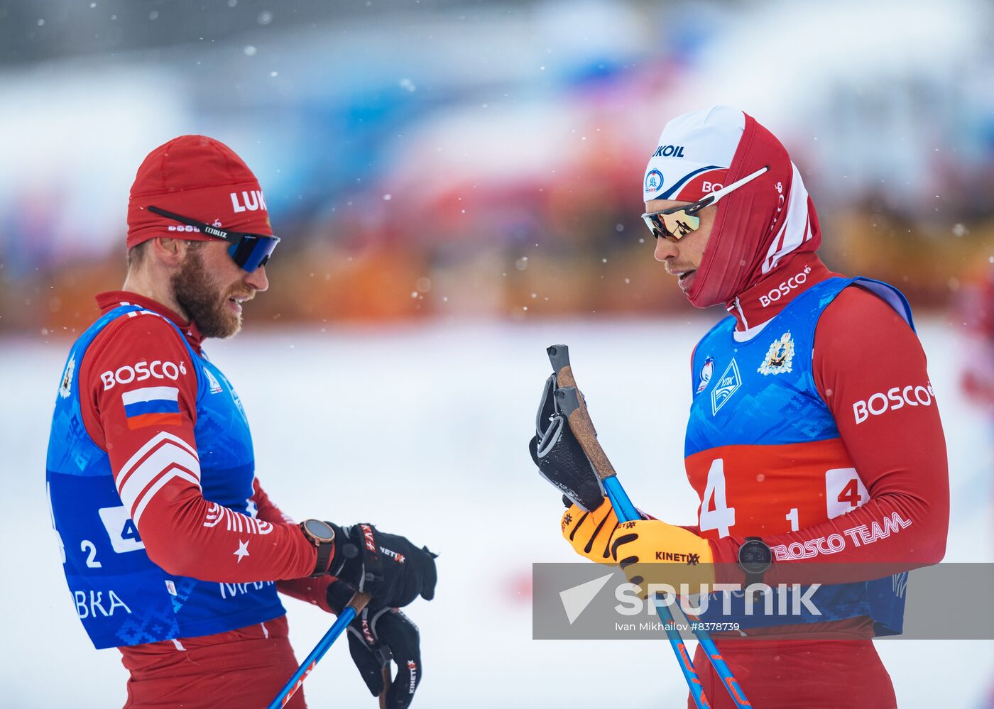 Russia Cross-Country Skiing Competition Men