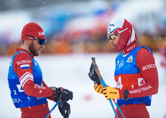 Russia Cross-Country Skiing Competition Men