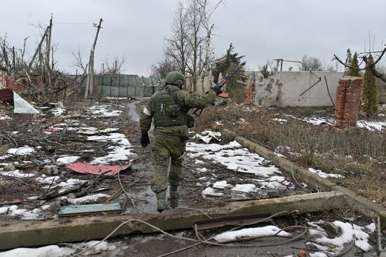 Russia Ukraine Military Operation Shelling