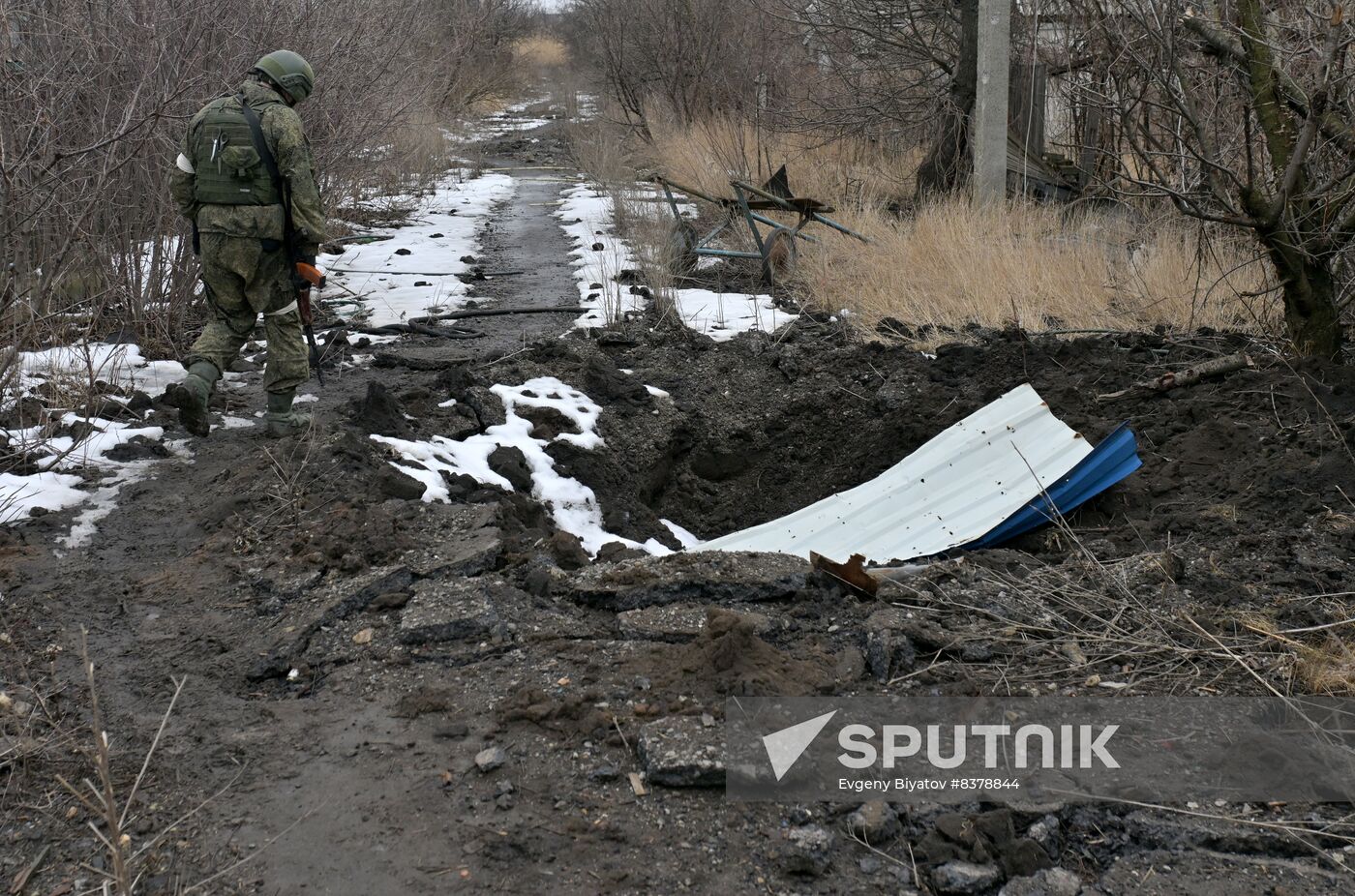 Russia Ukraine Military Operation Shelling