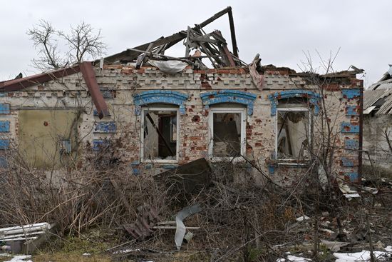 Russia Ukraine Military Operation Shelling
