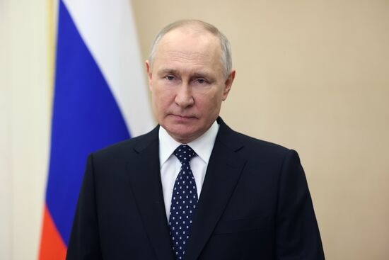 Russia Putin Special Operations Forces Day