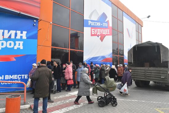Russia Ukraine Military Operation Humanitarian Centre