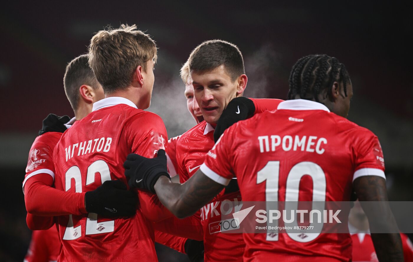 Russia Soccer Cup Spartak - Lokomotiv