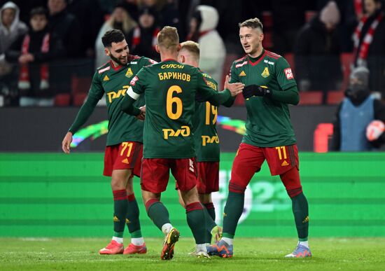 Russia Soccer Cup Spartak - Lokomotiv