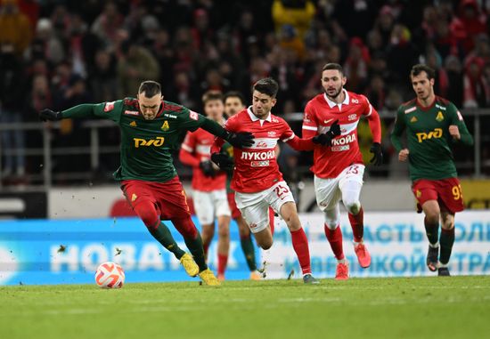 Russia Soccer Cup Spartak - Lokomotiv