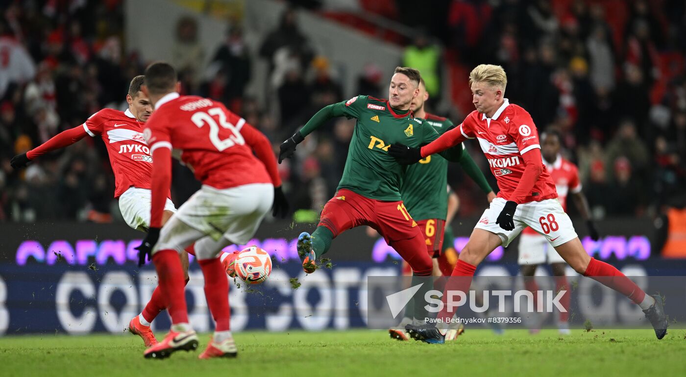 Russia Soccer Cup Spartak - Lokomotiv