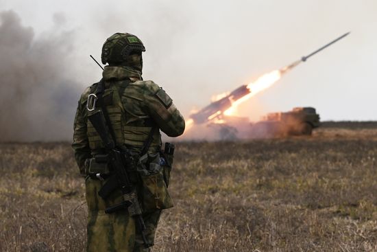 Russia Ukraine Military Operation Artillery Units