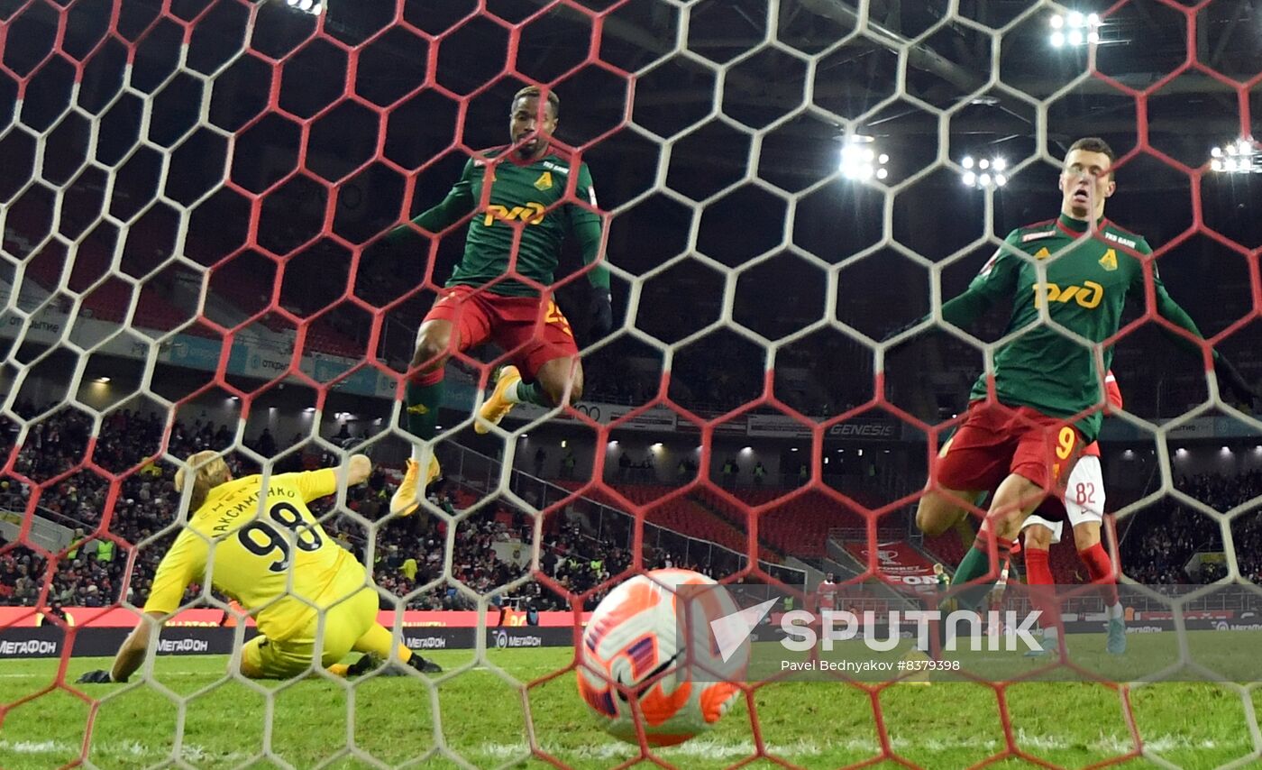 Russia Soccer Cup Spartak - Lokomotiv
