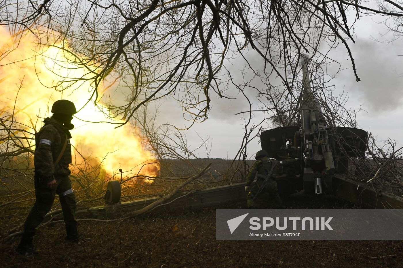 Russia Ukraine Military Operation Artillery Units