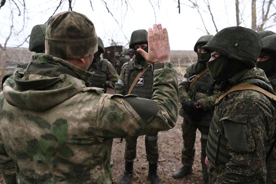 Russia Ukraine Military Operation Artillery Units