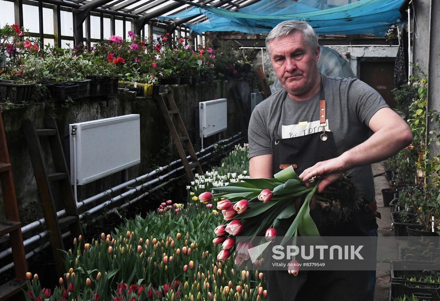 Russia Women's Day Preparations