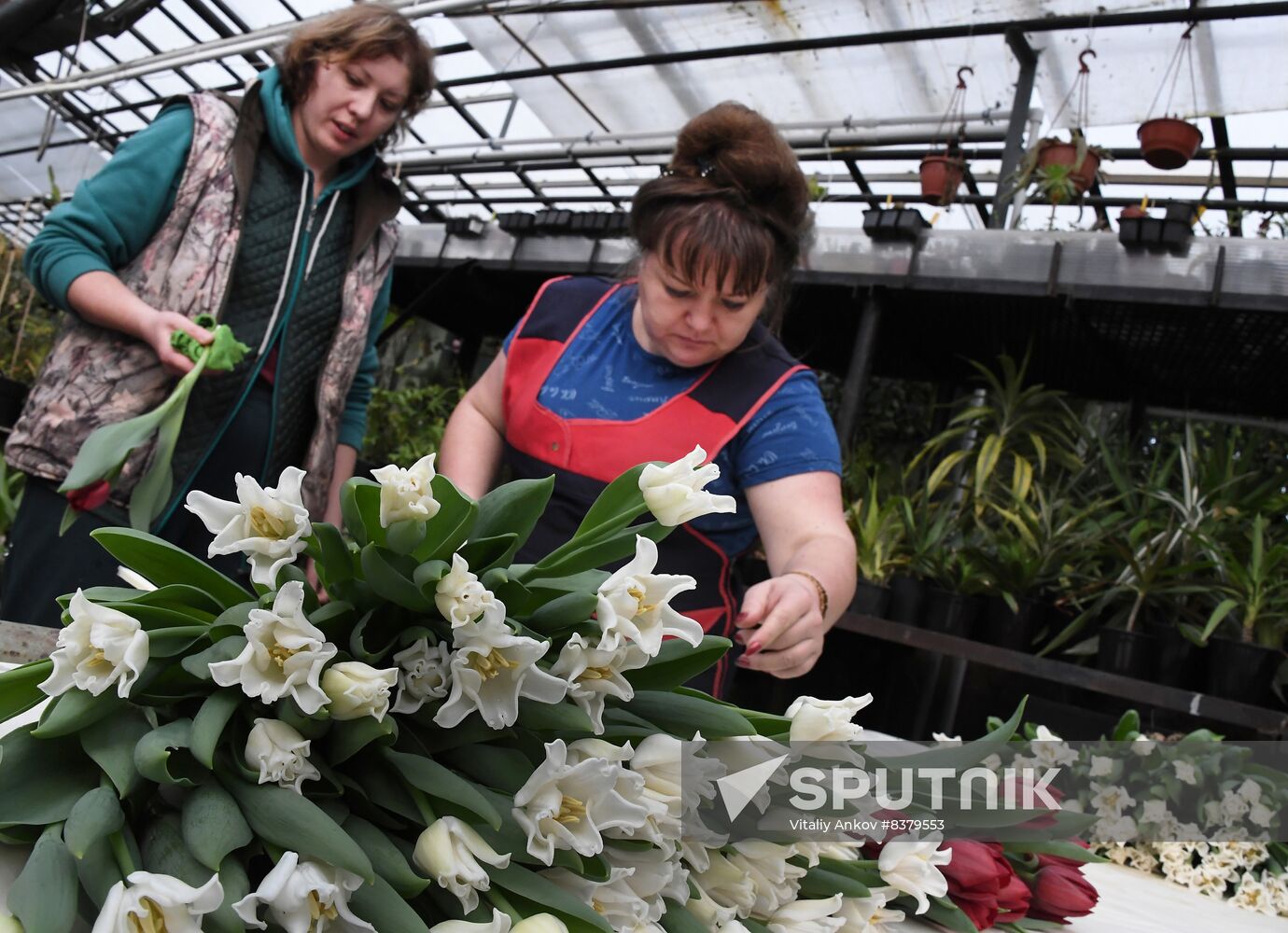 Russia Women's Day Preparations