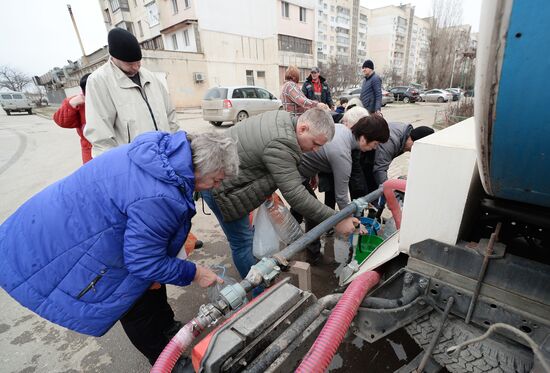 Russia Crimea Water Supply