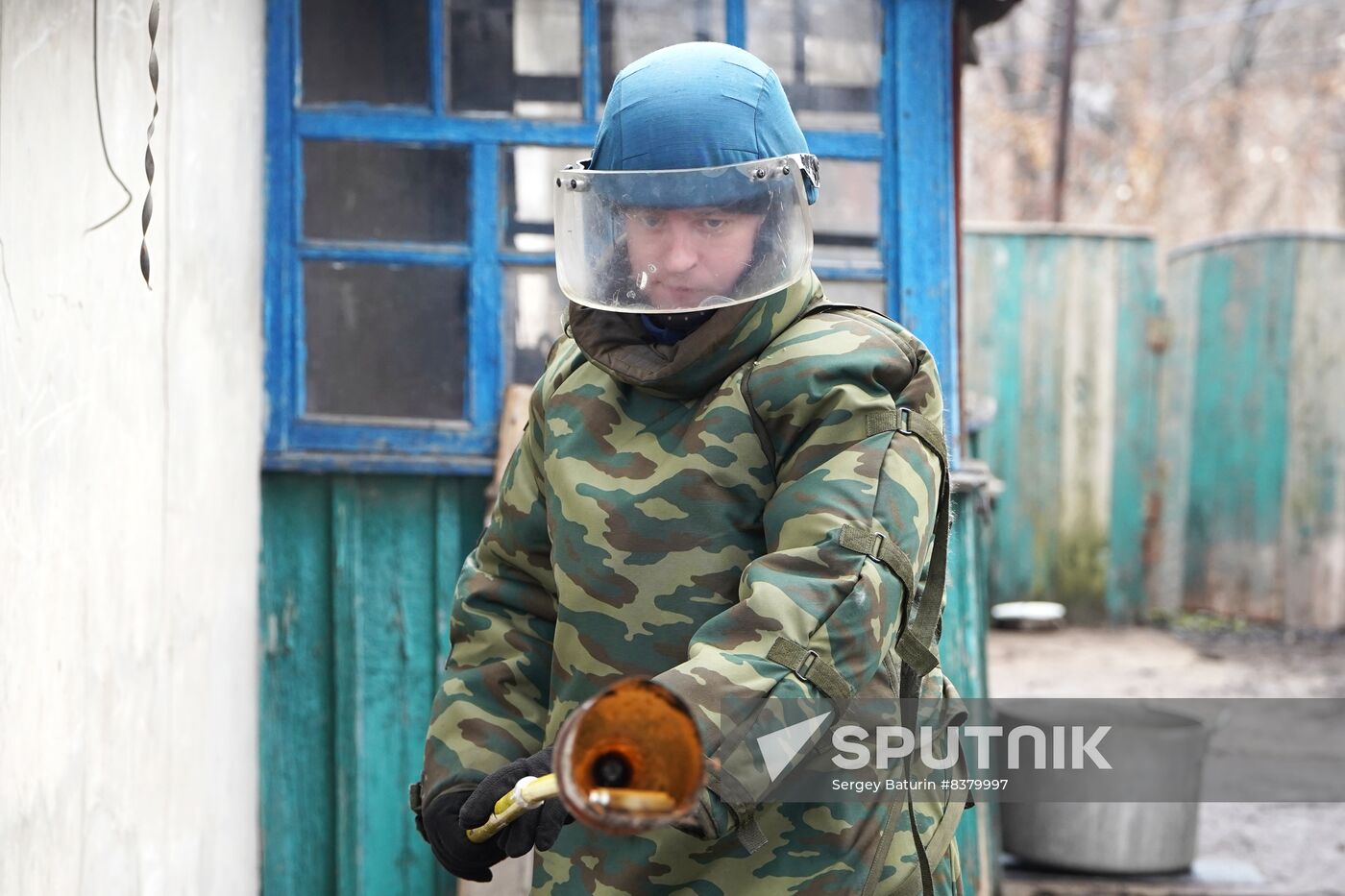 DPR Russia Ukraine Military Operation Demining