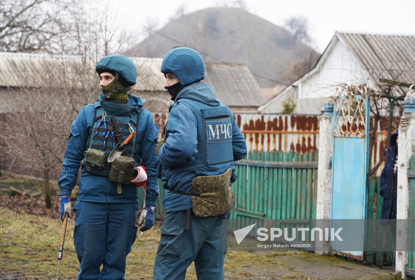 DPR Russia Ukraine Military Operation Demining