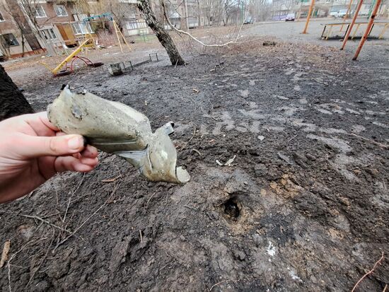 Russia Ukraine Military Operation Shelling