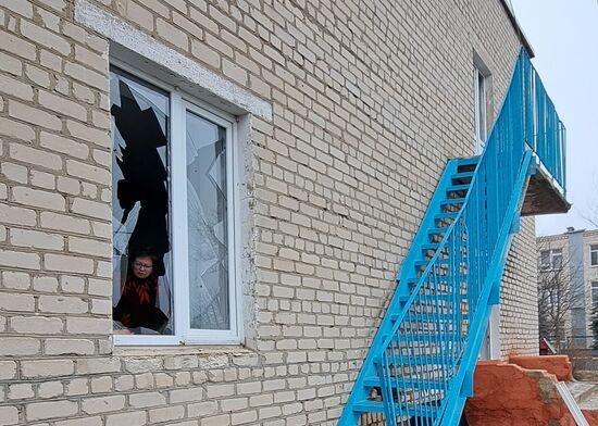 Russia Ukraine Military Operation Shelling