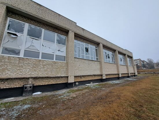 Russia Ukraine Military Operation Shelling