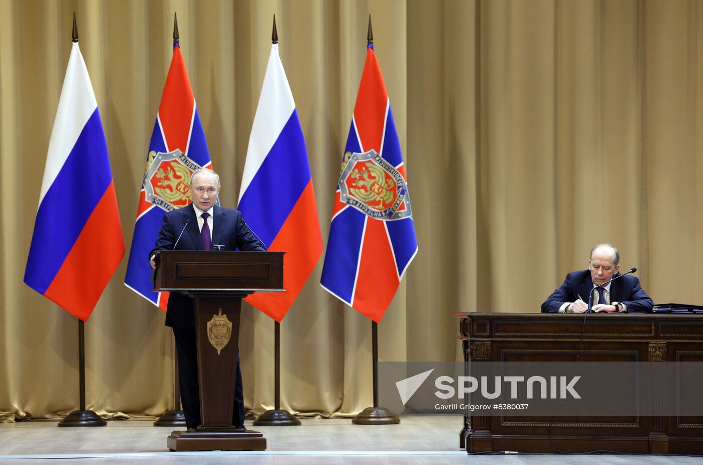 Russia Putin FSB Board