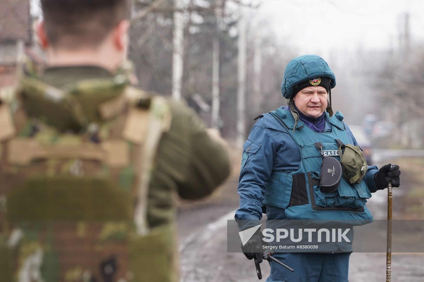 DPR Russia Ukraine Military Operation Demining