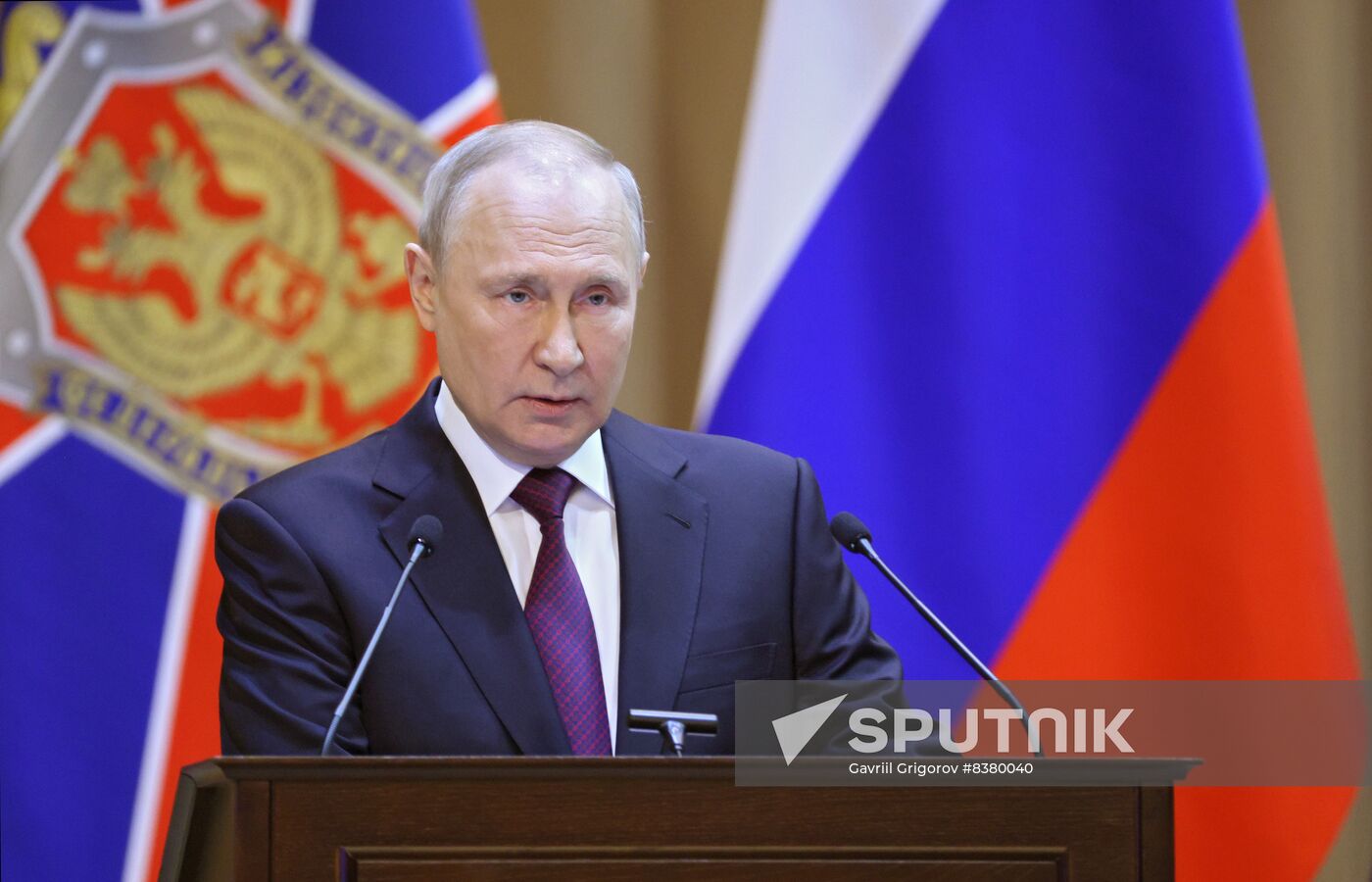 Russia Putin FSB Board