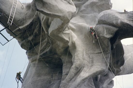 Motherland sculpture