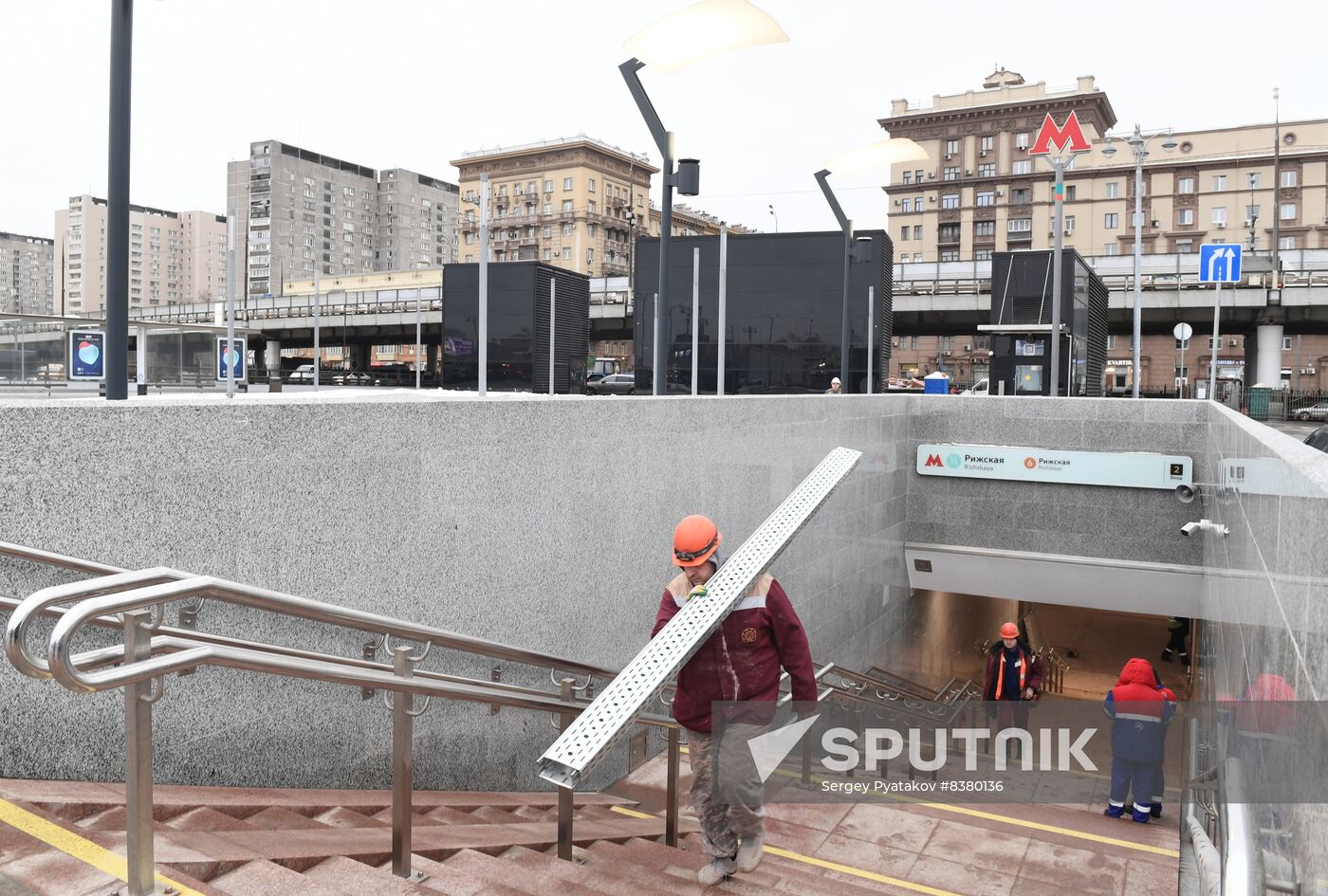 Russia Moscow Metro Big Circle Line