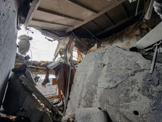 Russia Ukraine Military Operation Shelling Aftermath
