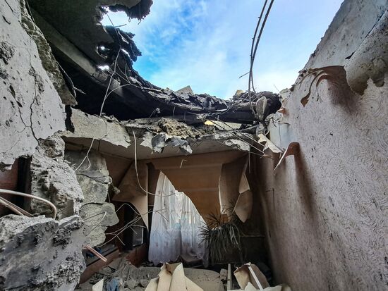 Russia Ukraine Military Operation Shelling Aftermath