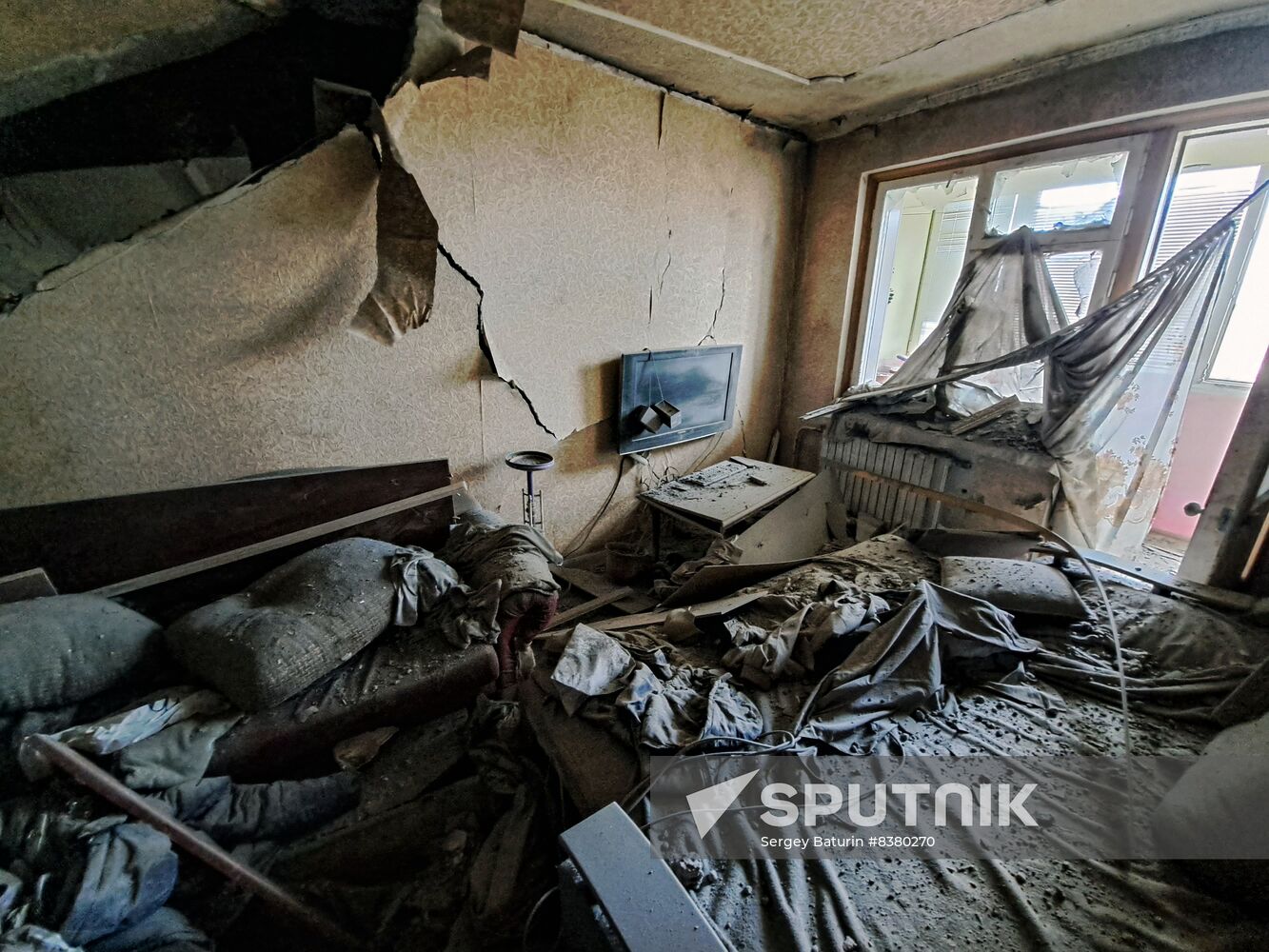 Russia Ukraine Military Operation Shelling Aftermath