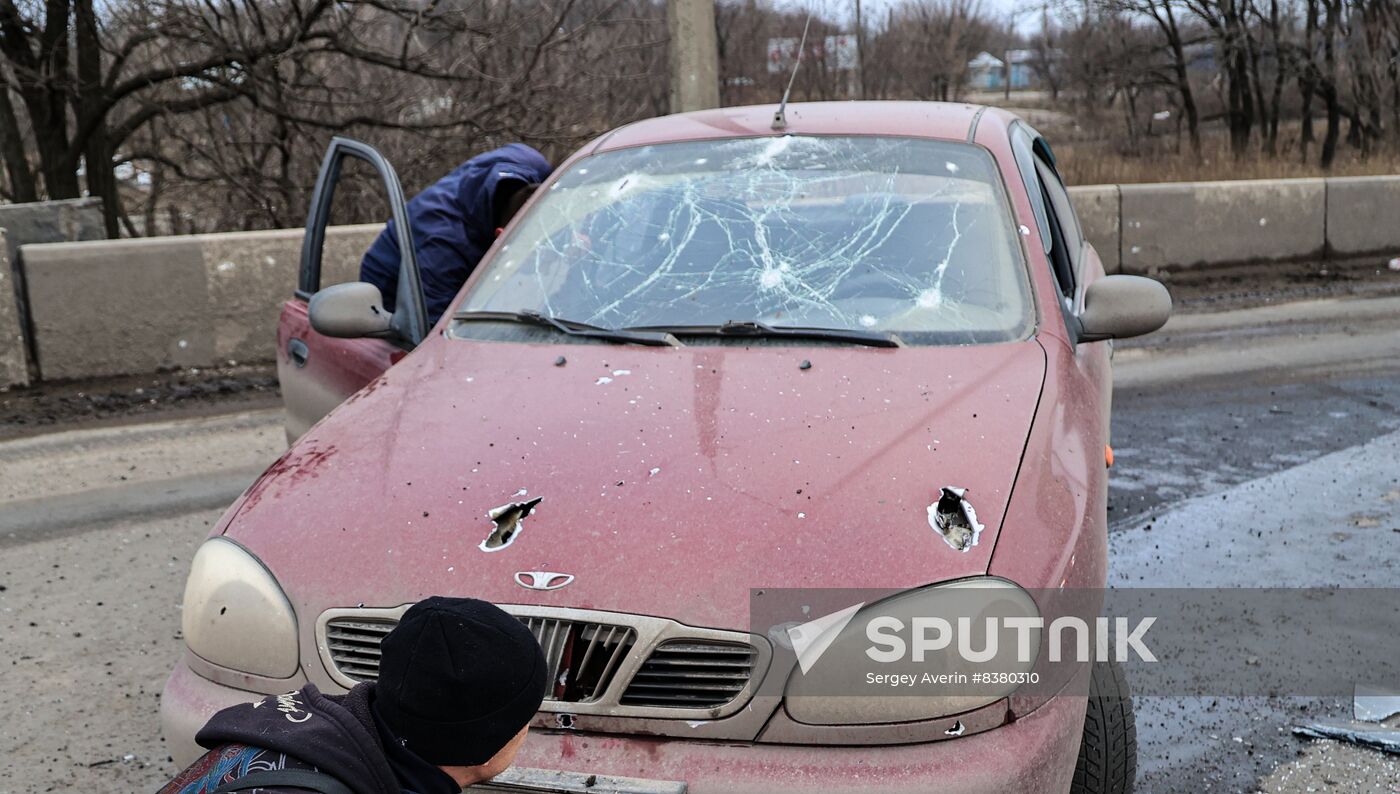 Russia Ukraine Military Operation Shelling Aftermath