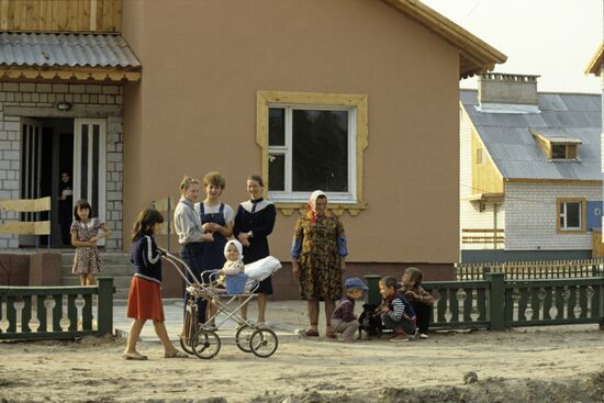 Kirovo village, Zhlobin district, Gomel Region