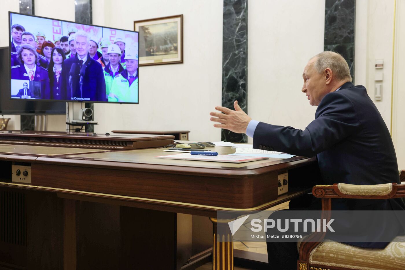 Russia Putin Moscow Metro Big Circle Line