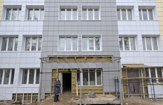 Russia Ukraine Military Operation Hospital Repair