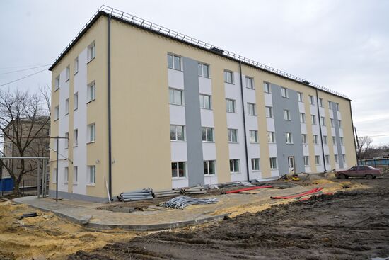 Russia Ukraine Military Operation Hospital Repair