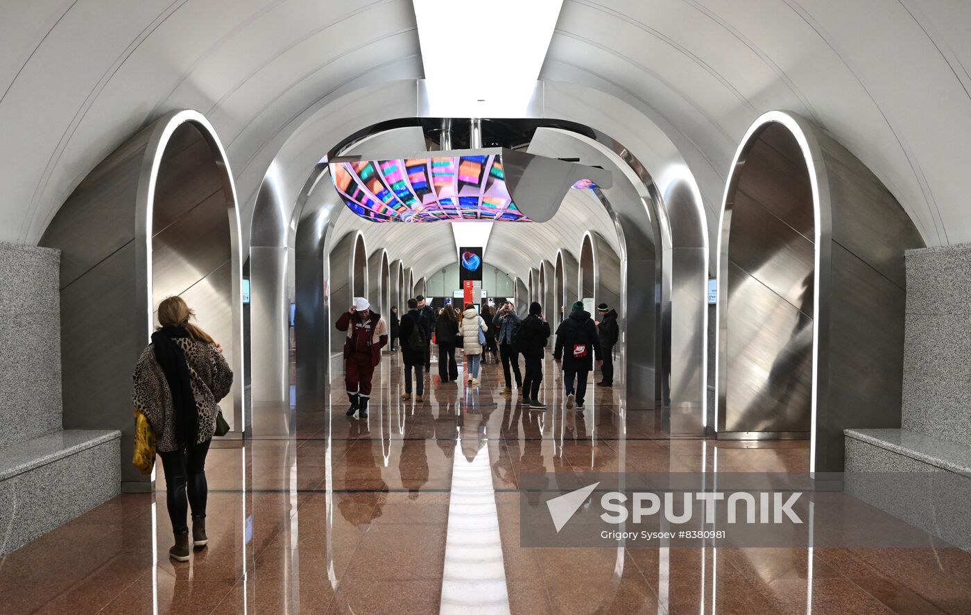 Russia Moscow Metro Big Circle Line